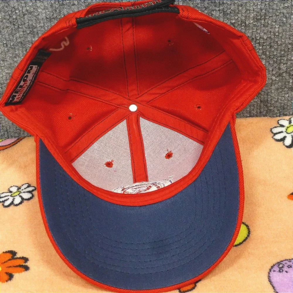 Spokane Indians Baseball Hat Red Pepsi Arby's Inlander Adjustable Cap Melon Hat